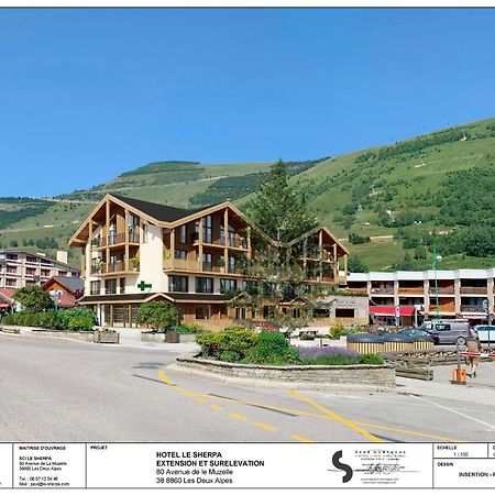 Hotel Le Sherpa Les Deux Alpes Exteriér fotografie