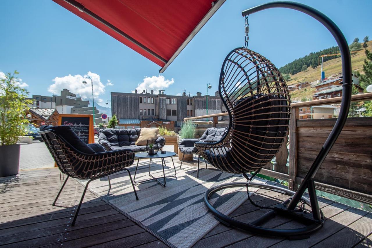 Hotel Le Sherpa Les Deux Alpes Exteriér fotografie