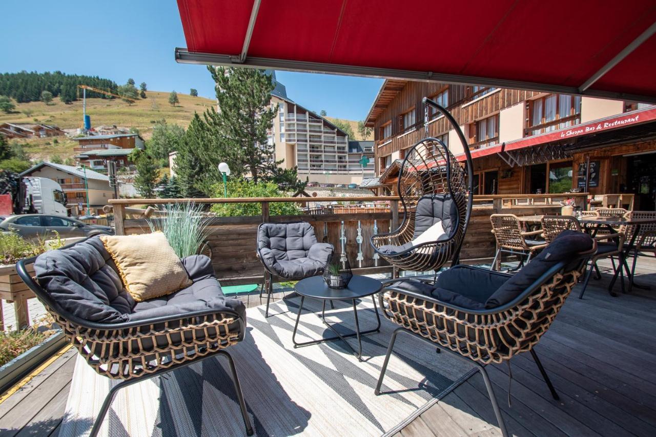 Hotel Le Sherpa Les Deux Alpes Exteriér fotografie