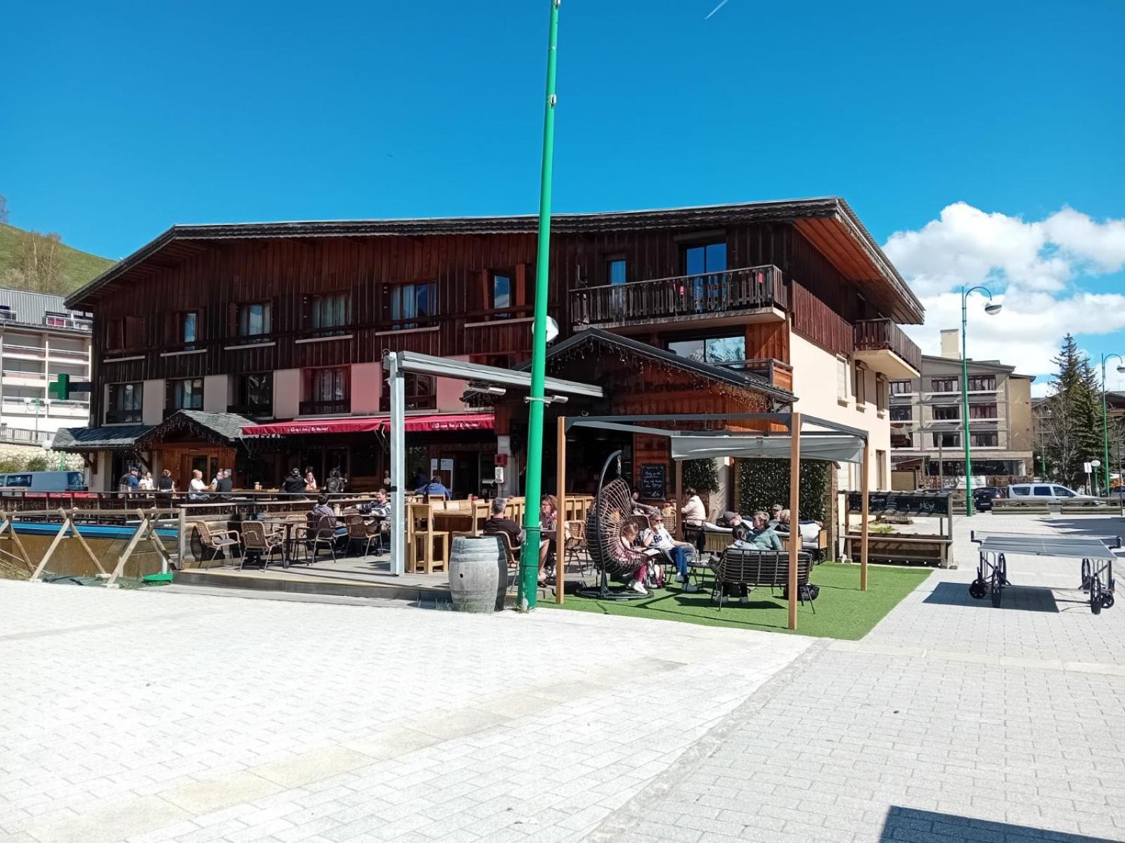Hotel Le Sherpa Les Deux Alpes Exteriér fotografie